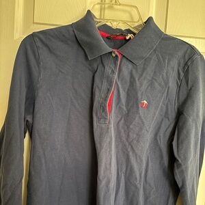 Brooks Brothers 346 Long Sleeve Polo Top Size L